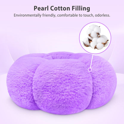 CreaDream Pumpkin Tablet Pillow Stand Holder for Kindle iPad, Adjustable Phone Pillow Stand for Lap Bed with Detachable Snack Bowl, Compatible with 4.7"-13" Tablet, iPad, iPhone, Samsung Tabs, Kindle